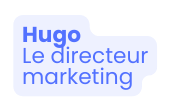 Hugo Le directeur marketing