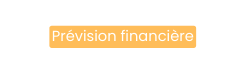 Prévision financière